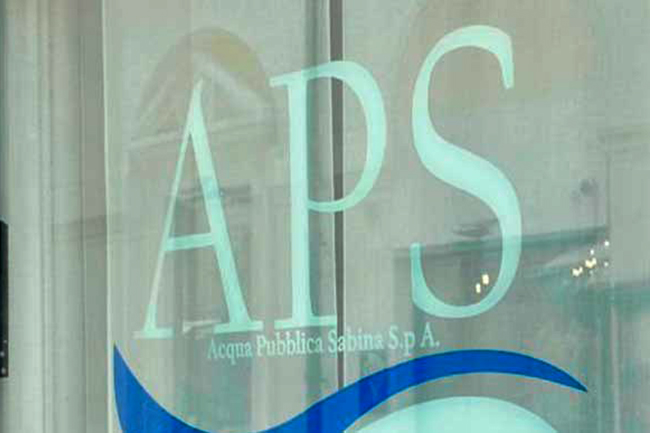 Acqua Pubblica Sabina, in arrivo le bollette degli ultimi tre mesi