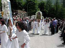 Solennit della SS Trinit e festa della Madonna di Capodacqua
