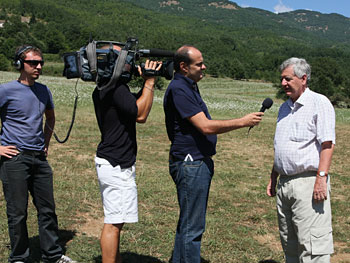 In onda sul TG5 un'intervista al Prof. Coarelli sugli scavi di Falacrinae