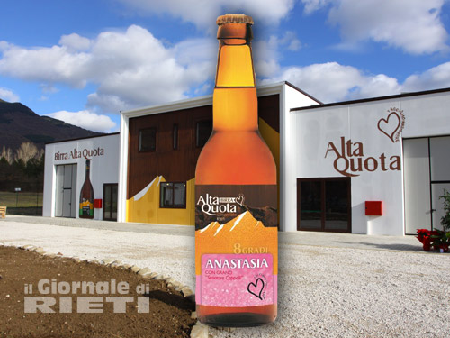 Alta Quota lancia “Anastasia”, birra prodotta con luppolo fresco e grano