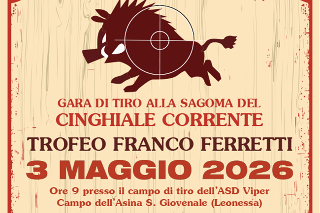 Trofeo Franco Ferretti, il 3 maggio a San Giovenale di Leonessa