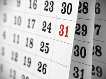 2013, il calendario degli appuntamenti da giugno a settembre