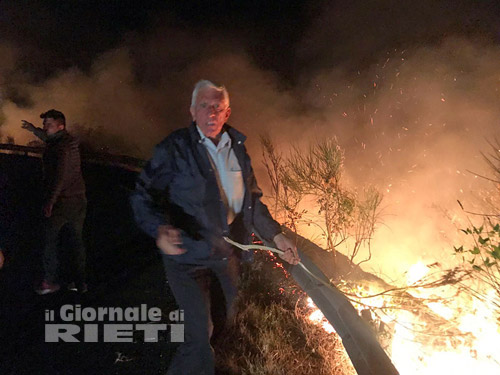 Incendi, bruciano anche i boschi di Cittareale