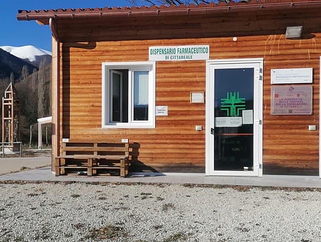 Dispensario Farmaceutico, novit per quello di Cittareale