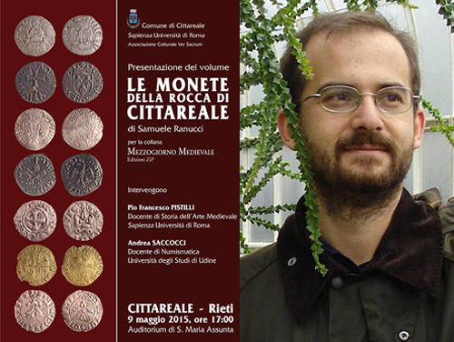 Numismatica, a Cittareale il libro sulle monete della Rocca